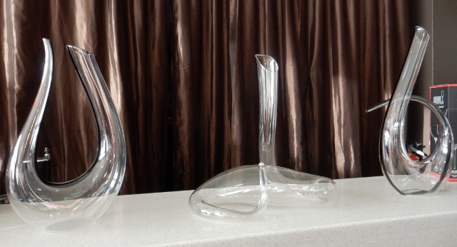 Riedel decanters (Photo NZ)
